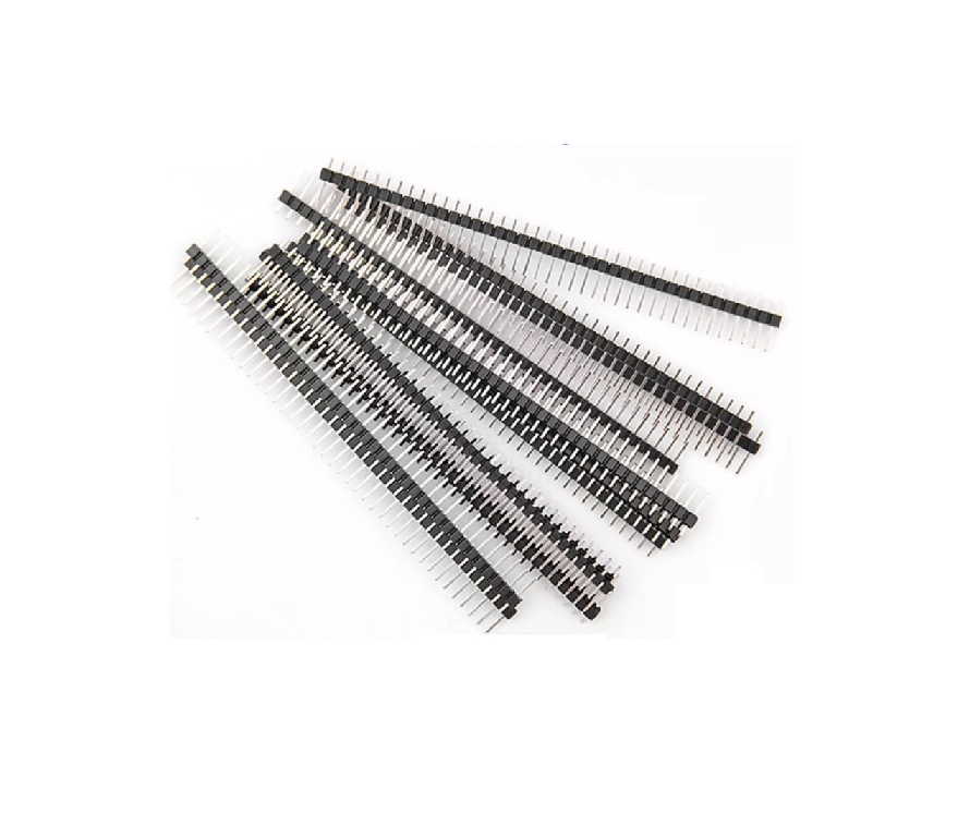 10 pcs 2.54mm Single Row Pin Male Header 40 Pin